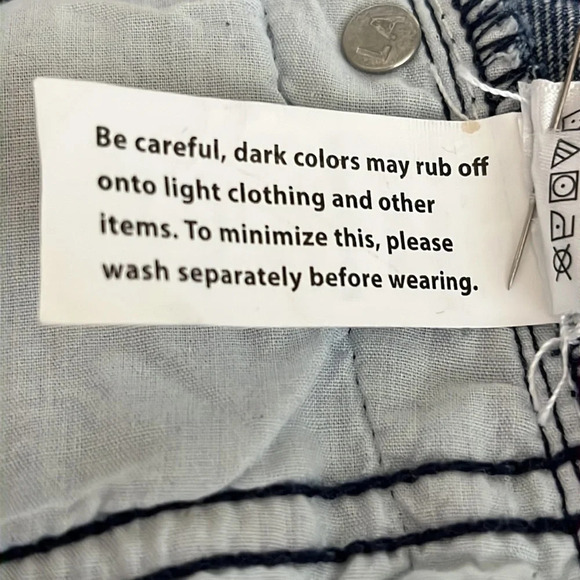 PacSun Vintage Contrast Side Panel Denim Skirt - Size 26 - Picture 8 of 8